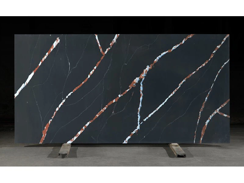 Quartz Stone with Marble Looking